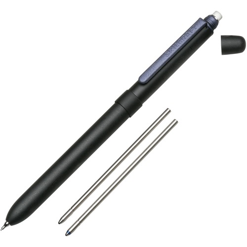 SKILCRAFT B3 Aviator Multifunction Pen - Medium Pen Point - Black, Blue - Black Steel Barrel - 1 Each