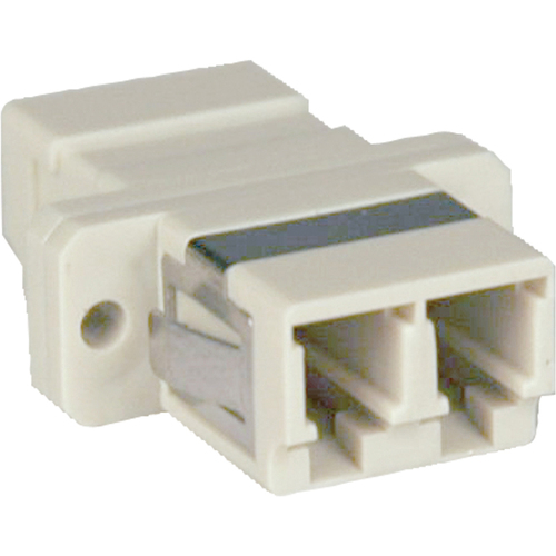 Tripp Lite Duplex Fiber Optic MMF / SMF Multimode Singlemode Coupler LC/LC - Plastic