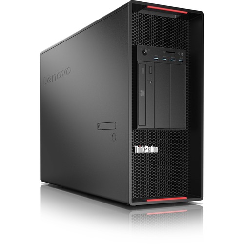 Lenovo ThinkStation P910 30B9001UUS Workstation - 2 x Intel Xeon E5-2650 v4 - 32 GB - 1 TB HDD - 512 GB SSD - Graphite Black - Windows 7 Professional 64-bit - NVIDIA Quadro M4000 8 GB Graphics - DVD-Writer - English (US) Keyboard