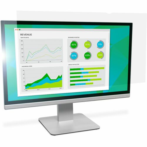 3M™ Anti-Glare Filter for 23in Monitor, 16:9, AG230W9B - For 23" Widescreen LCD Monitor - 16:9 - Scratch Resistant, Fingerprint Resistant, Dust Resistant - Anti-glare