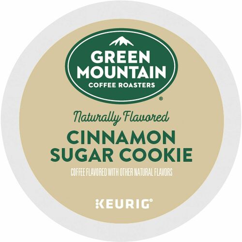Green Mountain Coffee Roasters® K-Cup Cinnamon Sugar Cookie Coffee - Compatible with Keurig Brewer - Light - 24 / Box