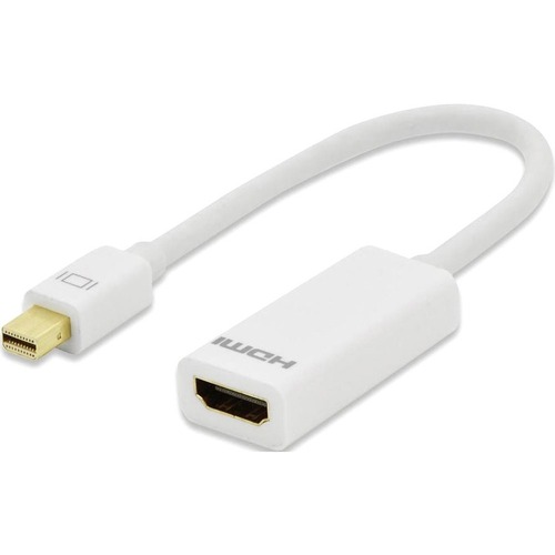 Axiom Mini DisplayPort Male to HDMI Female Adapter - MDPMHDMIF-AX - 3.80" HDMI/Mini DisplayPort A/V Cable for Audio/Video Device, Projector, MacBook, MacBook Pro, MacBook Air - First End: 1 x Mini DisplayPort 1.1a Digital Audio/Video - Male - Second End: 