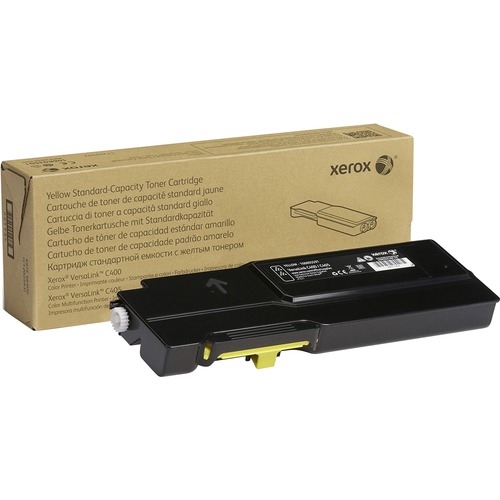 Xerox Original Toner Cartridge - Yellow - Laser - Standard Yield - 2500 Pages - 1 Each - Laser Toner Cartridges - XER106R03501