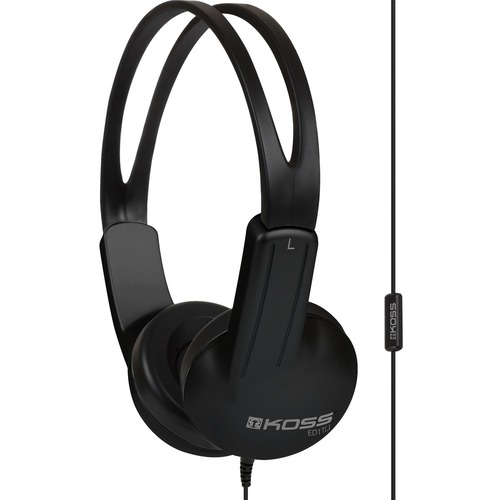 Koss ED1TCi Headsets - Stereo - Mini-phone (3.5mm) - Wired - 32 Ohm - 60 Hz to 20 kHz - Over-the-head - Binaural - Supra-aural - 4 ft Cable
