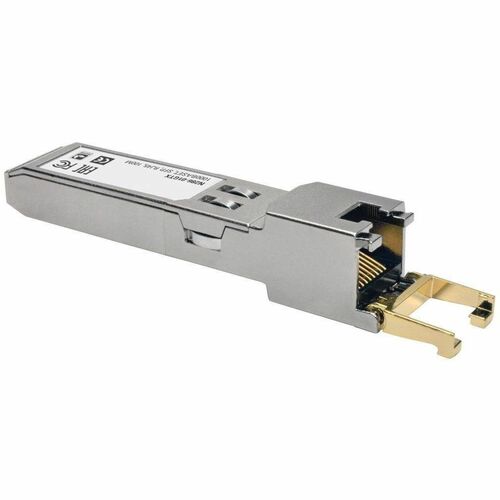 Tripp Lite Cisco GLC-T Compatible SFP Mini Transceiver 1000Base-TX Copper - For Data Networking, Optical Network 1 RJ-45 10/100/1000Base-TX Network LAN - Twisted Pair - Category 5e, Category 6Gigabit Ethernet - 10/100/1000Base-T - Hot-pluggable