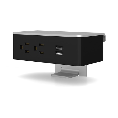 Global Power Module,Edge Mount,Black - AC Power, USB - Power Strips - GLBPS305002