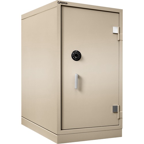 Gardex Grand Prix GX Security Safe - 348.01 L - 4 Shelve(s) - Combination Lock - Fire Resistant - Overall Size 50.5" x 26.5" x 26.5" - Beige