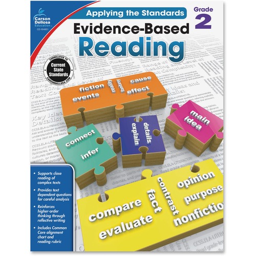 Carson Dellosa Education Grade 2 Evidence-Based Reading Workbook Printed Book - 64 Pages - Book - Grade 2