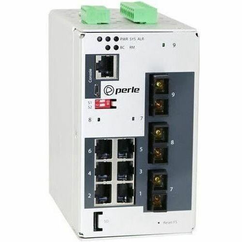 Perle IDS-409G3-C2SD10-SD70 - Industrial Managed Ethernet Switch