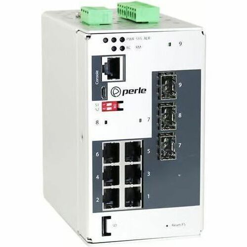 Perle IDS-409-3SFP-XT - Industrial Managed Ethernet Switch