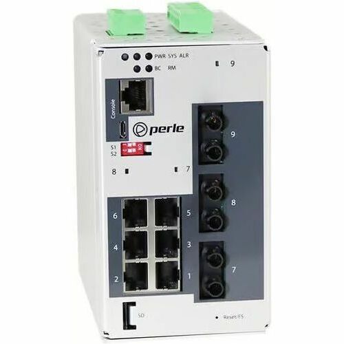 Perle IDS-409F3-T2MD2-SD40-XT - Industrial Managed Ethernet Switch