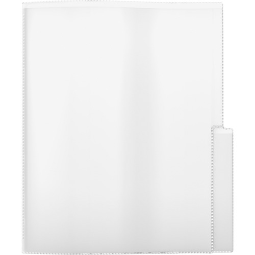 QuickFit Letter Project File - 8 1/2" x 11" - 2 Internal Pocket(s) - White - 5 / Pack