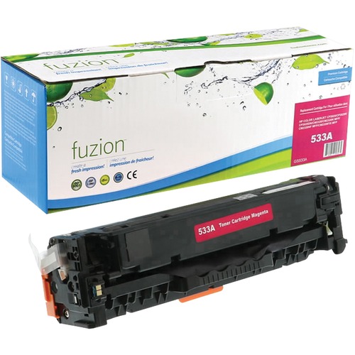 fuzion Toner Cartridge - Alternative for HP 533A - Magenta - Laser - 1 Each