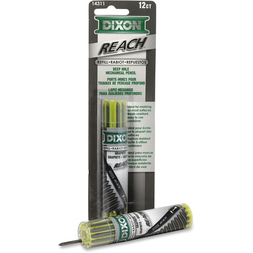 Dixon Mechanical Pencils Refills - 1 count - 12 / Pack - Lead Refills - DIX14311