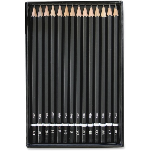 Hilroy Studio Pro Sketching Pencil - Wood Barrel - 1 / Pack - Drawing Pencils - HLR41092