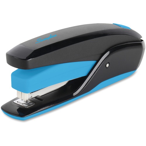 Swingline Quick Touch Desktop Stapler - 20 Sheets Capacity - 210 Staple Capacity - Full Strip - Blue