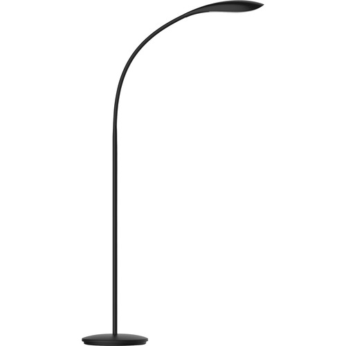 Vision Luna LED Floor Lamp - 60" (1524 mm) Height - 4.50 W Bulb - 480 Lumens - Silicone - for Desk - Lamps - BOSVLED1502BKF