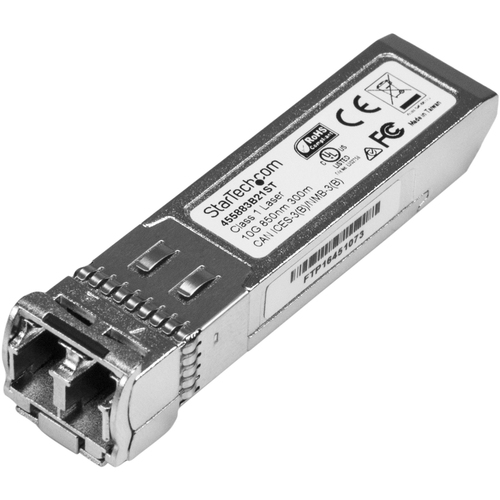 StarTech.com HPE 455883-B21 Compatible SFP+ Module - 10GBASE-SR - 10GE Gigabit Ethernet SFP+ 10GbE Multi Mode Fiber Optic Transceiver 300m - HPE 455883-B21 Compatible SFP+ - 10GBASE-SR 10Gbps - 10GbE Module - 10GE Gigabit Ethernet SFP+ 850nm Multi Mode (M