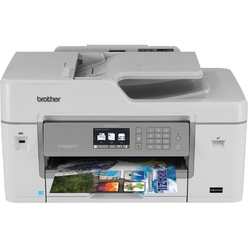 Brother Business Smart Pro MFC-J6535DW XL Multifunction Printer - Color - Inkjet - Multi-functional Printer - 35ppm - Up To 4800 x 1200 dpi - 3.7" Swipe Touchscreen - Hi-Speed USB 2.0