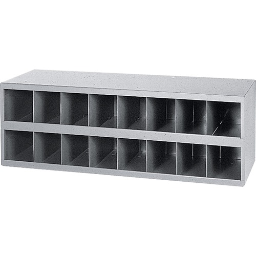 Durham Manufacturing Storage Cabinet - 12" Depth - Welded - Gray - Powder Coated - Steel