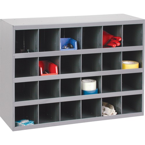 Durham Manufacturing Storage Cabinet - 12" - Welded - Gray - Powder Coated - Steel - Storage Cabinets - DHM35695
