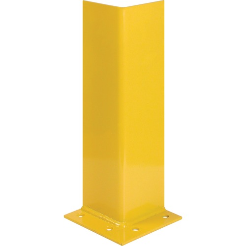 KLETON Upright Protector - 12" Length x 7" Width - Yellow - Steel