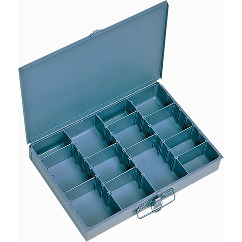 Durham Manufacturing Cabinet Organizer - 13 Compartment(s) - 3" Height x 18" Width x 12" Depth - Gray - Steel