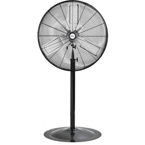 Matrix Pedestal Fan - 30" Diameter - 3 Speed - Adjustable Height - Metal