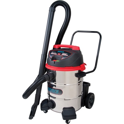 Aurora Tools JC528 Canister Vacuum Cleaner - 4.85 kW Motor - 60.57 L - Bagged - Hose, Extension Wand, Crevice Tool, Utility Nozzle, Floor Brush, Filter - 1.7 ft Cable Length - 2831.7 L/min