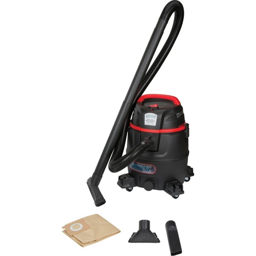 Aurora Tools SDN118 Canister Vacuum Cleaner - 4.47 kW Motor - 45.42 L - Bagged - Hose, Extension Wand, Utility Nozzle, Crevice Nozzle, Floor Brush, Filter - 16 ft Cable Length - 2831.7 L/min - Vacuum Cleaners - RRA04238