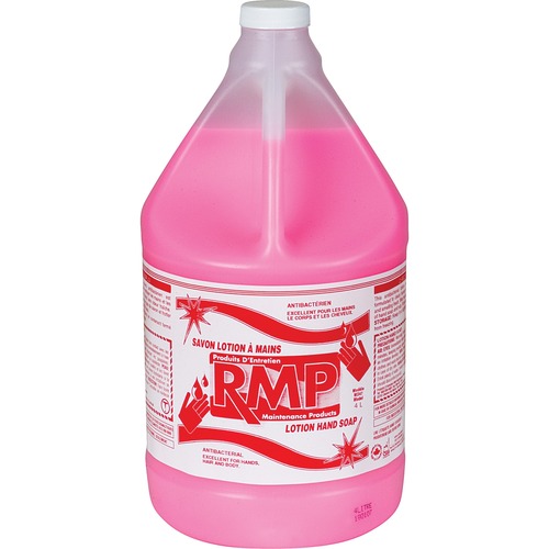 RMP Pink Liquid Hand Soap - 4 L - Pink - Biodegradable, Phosphate-free