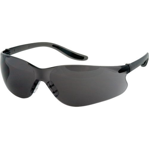 Zenith Z500 Series Eyewear - Recommended for: Eye - Ultraviolet Protection - Polycarbonate Lens, Rubber Grip - Smoke Gray