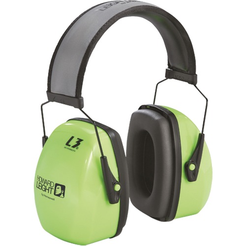 Howard Leight Leightning Earmuffs - Recommended for: Warehouse, Industrial, Engineering, Ear - Green