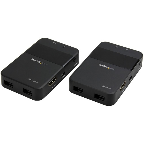 StarTech.com HDMI over Wireless Extender - Wireless HDMI Video - 65 ft (20 m) - 1080p - Wirelessly extend your HDMI video signal to a remote display - Wireless HDMI - HDMI wireless - Wireless Extender - Wireless HDMI cable - Wireless HDMI adapter - Wirele