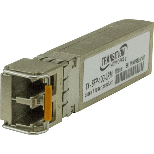 Transition Networks TN-SFP-10G-xR SFP+ Module - For Data Networking, Optical Network - 1 x LC 10GBase-LR Network - Optical Fiber - Single-mode - 10 Gigabit Ethernet - 10GBase-LR - TAA Compliant