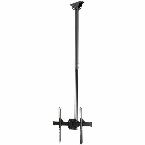 StarTech.com TV Ceiling Mount, Full-Motion Hanging Single Screen Vesa Mount for 32"-75" TVs / Displays - Height Adjustable Telescopic Pole - Full motion single TV ceiling mount for VESA displays up to 75" - Adjust. telescopic pole, 3.5' to 5' (1 to 1,5m) 