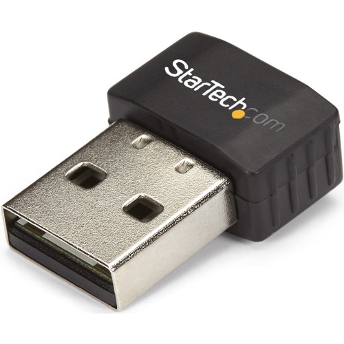 StarTech.com USB WiFi Adapter - AC600 - Dual-Band Nano USB Wireless Network Adapter - 1T1R 802.11ac Wi-Fi Adapter - 2.4GHz / 5GHz - Add reliable wireless connectivity to your laptop or desktop computer, compatible with both 2.4GHz and 5GHz networks - USB 