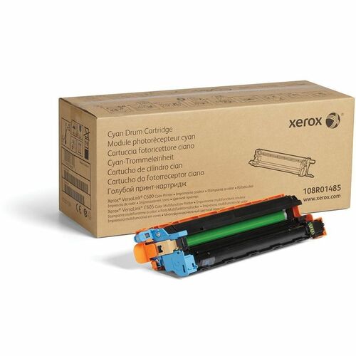 Xerox VersaLink C600/C605 Drum Cartridge - Laser Print Technology - 40000 Pages - 1 Each - Cyan