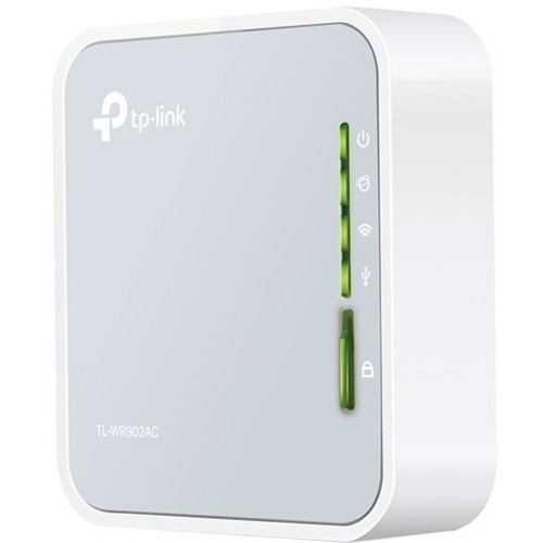 TP-Link TL-WR902AC - AC750 Wireless Portable Nano Travel Router - Dual Band WiFi - Support Multiple Modes - WiFi Router/Hotspot/Bridge/Range Extender/Access Point/Client Modes - 1 USB 2.0 Port