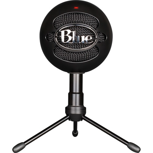 Blue Snowball iCE USB Microphone - Black - Plug-and-Play USB microphone - Custom condenser capsule - 4.1kHz