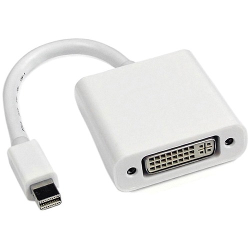 Axiom Mini DisplayPort Male to DVI Female Adapter for Apple - MB570LL/B - DVI/Mini DisplayPort Video Cable for Projector, Monitor, iMac, MacBook, MacBook Air, MacBook Pro - First End: 1 x Mini DisplayPort Digital Audio/Video - Male - Second End: 1 x 24-pi
