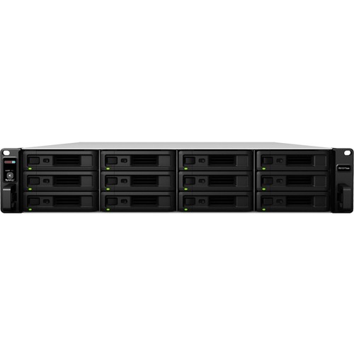 Synology RX1217sas Drive Enclosure - SAS Host Interface Rack-mountable - 12 x HDD Supported - 12 x SSD Supported - 12 x Total Bay - 12 x 2.5"/3.5" Bay