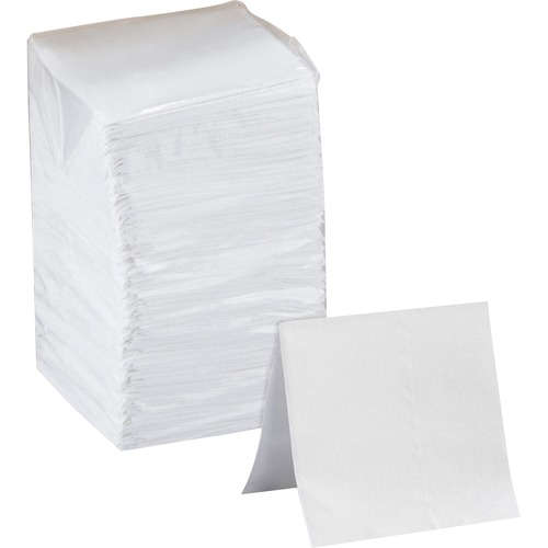 Georgia-Pacific Acclaim Economical BevNaps - 1 Ply - 9.50" x 9.50" - White - Paper - 500 / Pack