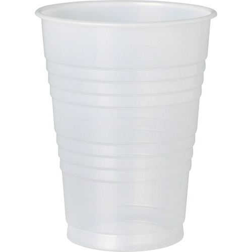 Solo Galaxy Plastic Cold Cups - 14 fl oz - 1000 / Carton - Translucent - Plastic, Polystyrene - Cold Drink
