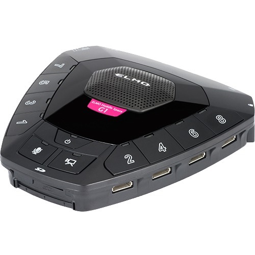 Elmo Huddle Space (HS-G1) Collaboration Hub - Camera, iPad, PC, Chromebook Compatible - 8 x HDMI Digital Audio/Video In, 1 x HDMI Digital Audio/Video Out, 1 x HD-15 VGA Out - TAA Compliant