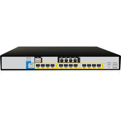 AudioCodes Mediant 800B VoIP Gateway - 4 x FXS - USB - Gigabit Ethernet - ADSL2+ - Wireless LAN - IEEE 802.11n - 1U High - Desktop, Rack-mountable