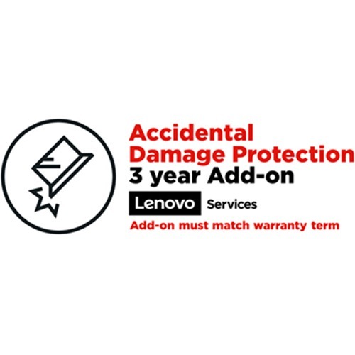 Lenovo Accidental Damage Protection (School Year Term) - 3 Year - Service - On-site - Maintenance - Parts & Labor - Physical