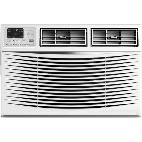 Whirlpool 8,000 BTU 115V Window Air Conditioner with Remote Control - WHAW081BW - Cooler - 2344.57 W Cooling Capacity - 350 Sq. ft. Coverage - Dehumidifier