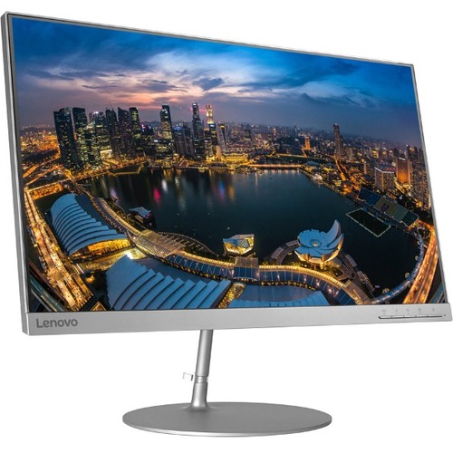 Lenovo L24q-20 WQHD LCD Monitor - 16:9 - Silver - 23.8" Viewable - 2560 x 1440 - 16.7 Million Colors - 350 Nit - 4 ms - HDMI - DisplayPort