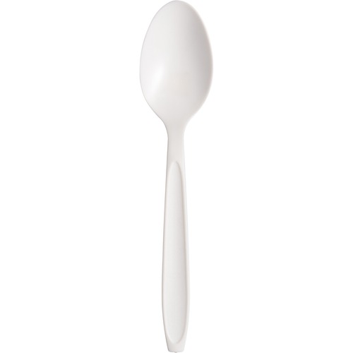 Solo Reliance Medium Heavy Weight Teaspoons - 1 Piece(s) - 1000/Carton - Teaspoon - 1 x Teaspoon - Disposable - White